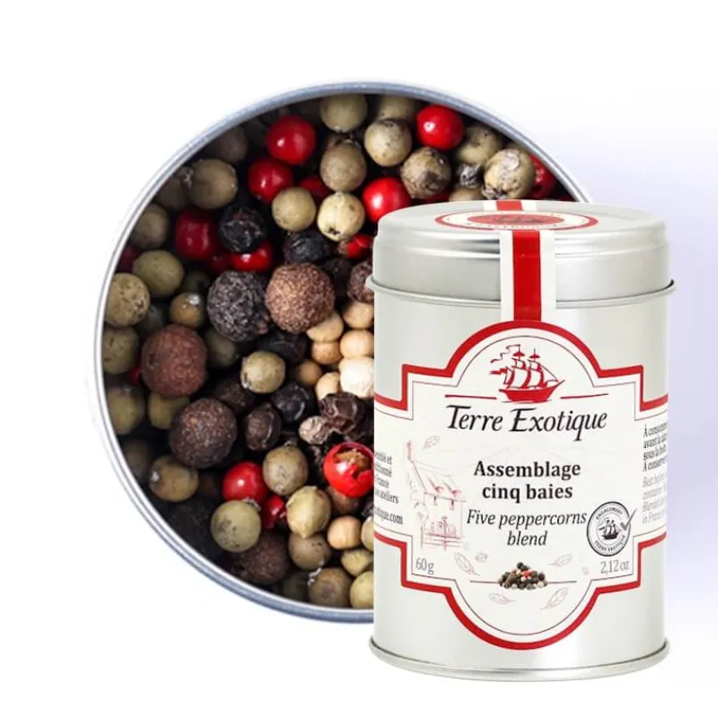 TERRE EXOTIQUE Poivre|5 Baies 60 g
