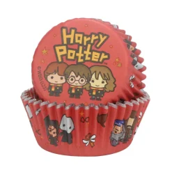 PME Décoration Gâteau|Moules En Papier|12 Caissettes Cupcakes + 12 Cake Toppers Harry Potter