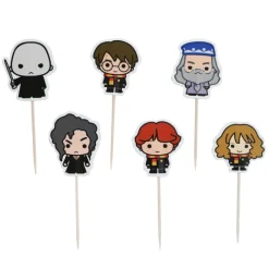 PME Décoration Gâteau|Moules En Papier|12 Caissettes Cupcakes + 12 Cake Toppers Harry Potter