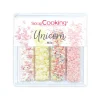 SCRAPCOOKING Décoration Comestible|4 Décors en Sucre Unicorn Mix 60 g