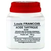LOUIS FRANCOIS Additifs Alimentaires|Acide Tartrique E334 150 g Louis François