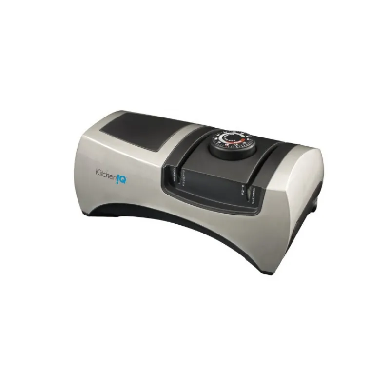 KITCHEN IQ Affûtage Aiguiseur|Affûteur à couteaux électrique Angle Adjust