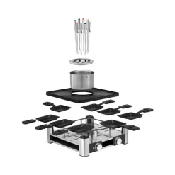 WMF Appareil À Raclette, Appareil À Fondue|Appareil à Raclette & Fondue Station Gourmet Lumero