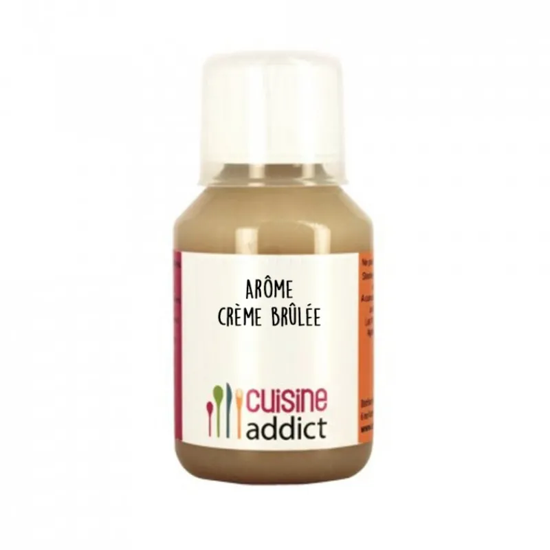 CUISINEADDICT Arômes Alimentaires|Arôme Alimentaire Crème Brûlée 115 ml