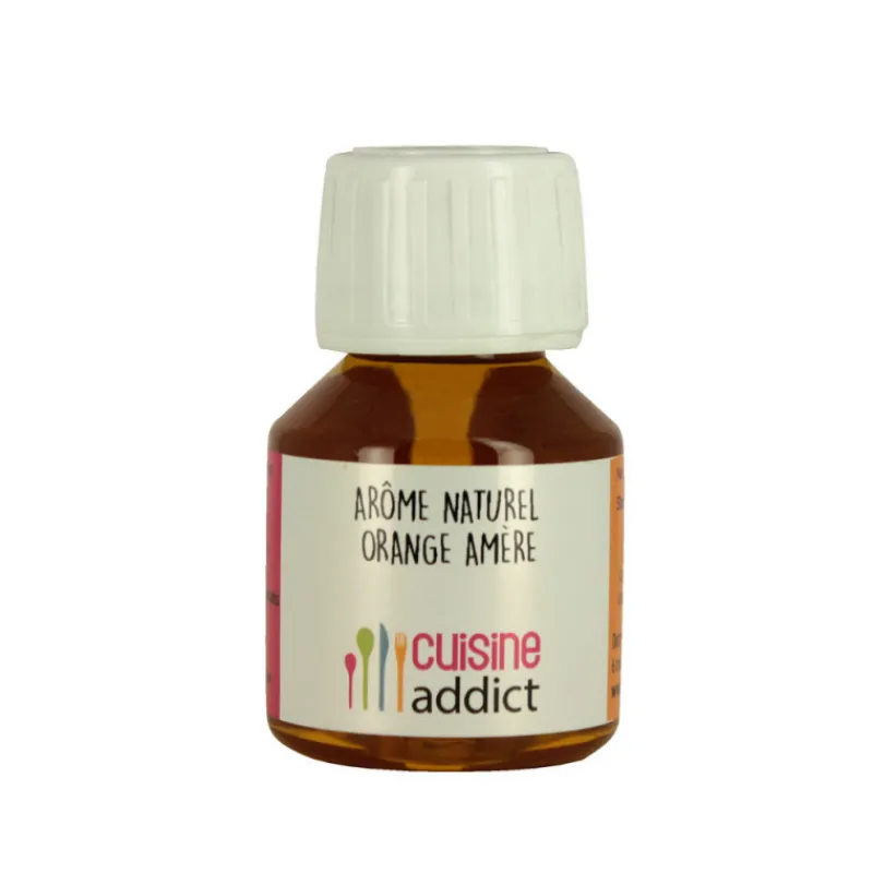 CUISINEADDICT Arômes Alimentaires|Arôme alimentaire Naturel Orange Amère 58ml