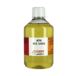 CUISINEADDICT Arômes Alimentaires|Arôme Alimentaire Naturel Pêche Blanche 500ml