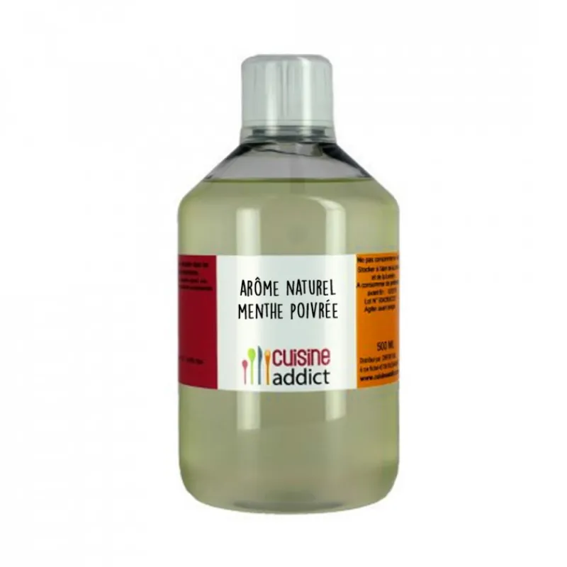 CUISINEADDICT Arômes Alimentaires|Arôme Alimentaire Naturel Menthe Poivrée 500ml