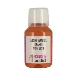 CUISINEADDICT Arômes Alimentaires|Arôme Alimentaire Naturel Orange Zeste 115 ml