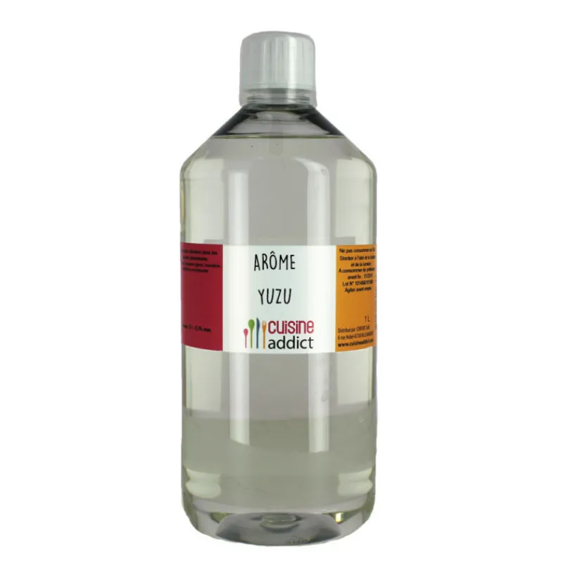 CUISINEADDICT Arômes Alimentaires|Arôme Alimentaire Naturel Yuzu 1 L
