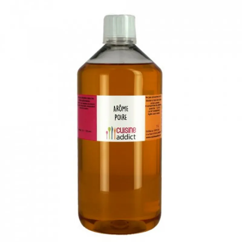 CUISINEADDICT Arômes Alimentaires|Arôme Alimentaire Naturel Poire 1 L