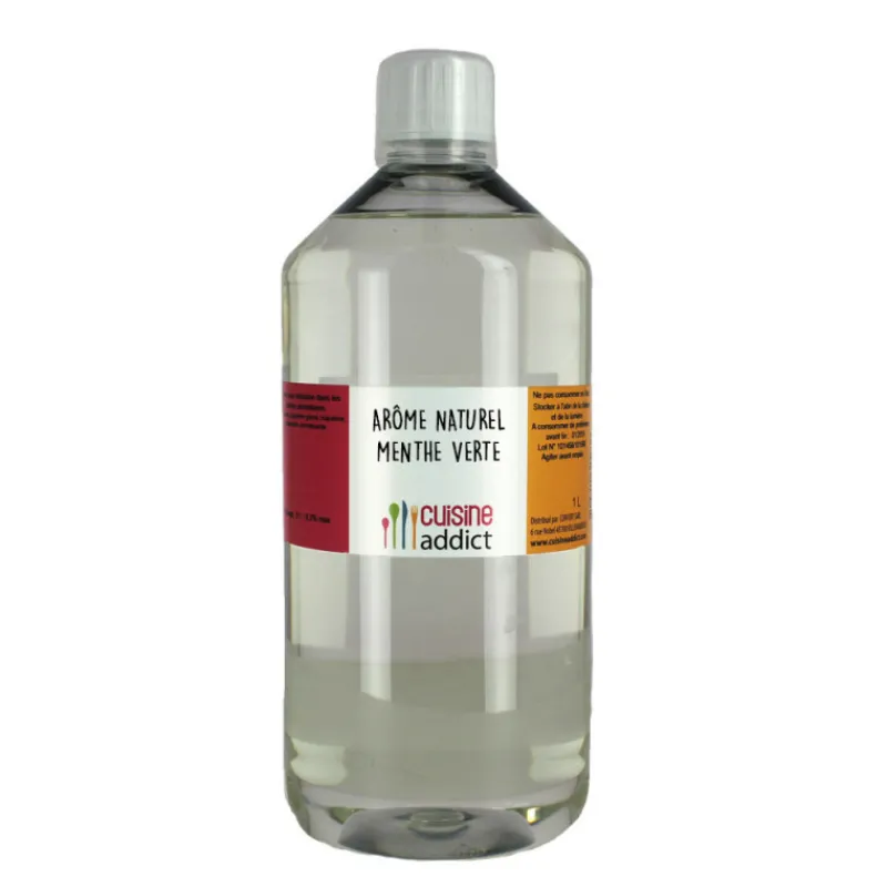 CUISINEADDICT Arômes Alimentaires|Arôme Alimentaire Naturel Menthe Verte 1 L