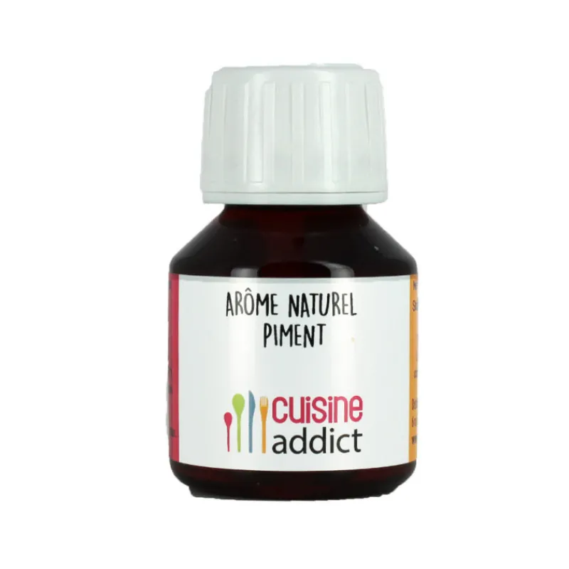 CUISINEADDICT Arômes Alimentaires|Arôme Alimentaire Naturel Piment 58ml