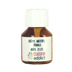 CUISINEADDICT Arômes Alimentaires|Arôme Alimentaire Naturel Orange Zeste 58 ml