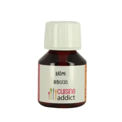 CUISINEADDICT Arômes Alimentaires|Arôme Alimentaire Naturel Hibiscus 58 ml