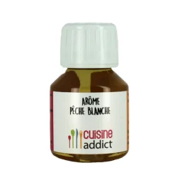 CUISINEADDICT Arômes Alimentaires|Arôme Alimentaire Naturel Pêche Blanche 58ml