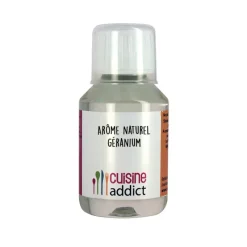 CUISINEADDICT Arômes Alimentaires|Arôme Alimentaire Naturel Géranium 115 ml