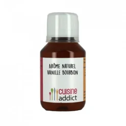 CUISINEADDICT Arômes Alimentaires|Arôme Alimentaire Naturel Vanille Bourbon 400 g 115 ml