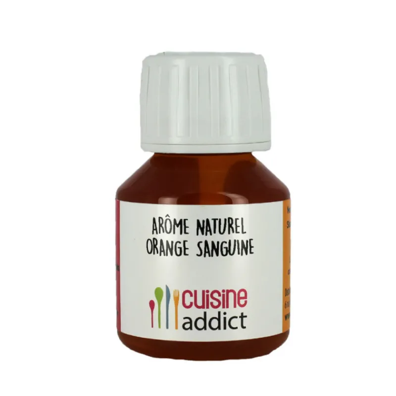 CUISINEADDICT Arômes Alimentaires|Arôme alimentaire Naturel Orange Sanguine 58ml