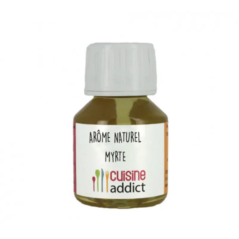 CUISINEADDICT Arômes Alimentaires|Arôme Alimentaire Naturel Myrte 58 ml