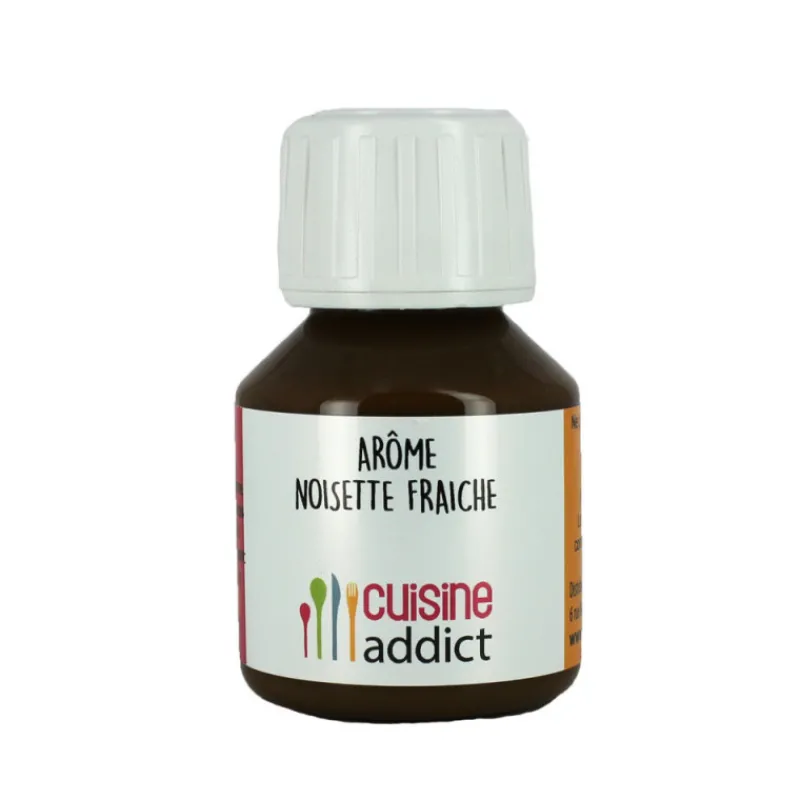 CUISINEADDICT Arômes Alimentaires|Arôme alimentaire Noisette Fraîche 58 ml