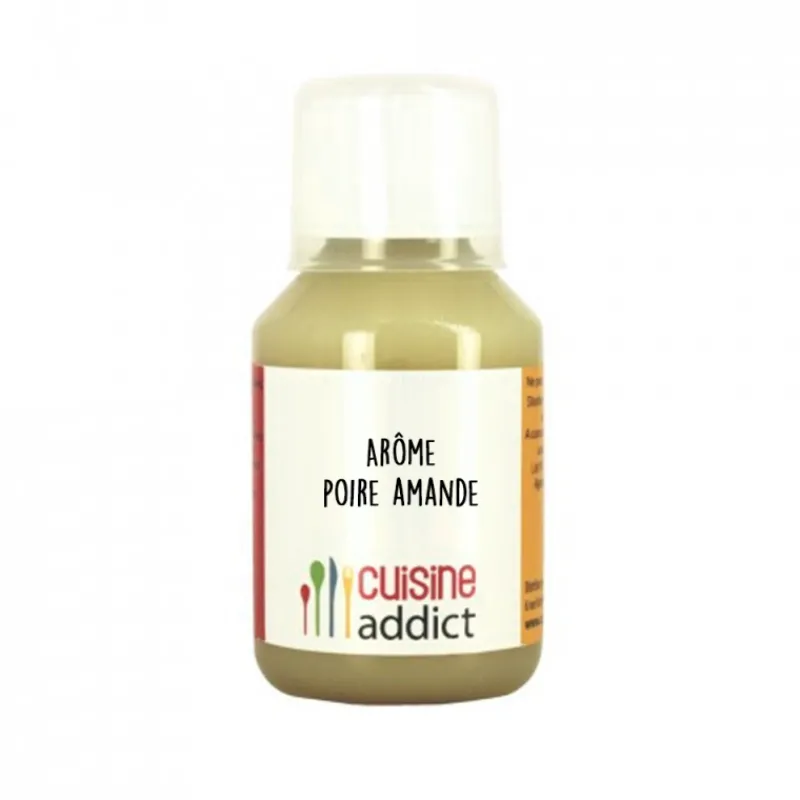 CUISINEADDICT Arômes Alimentaires|Arôme Alimentaire Poire Amande 115ml