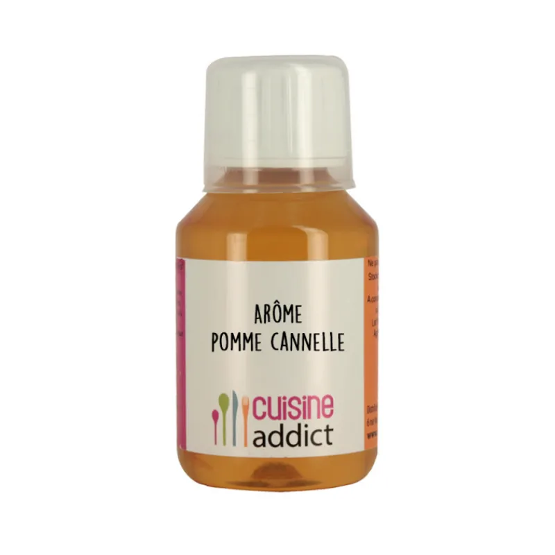 CUISINEADDICT Arômes Alimentaires|Arôme Alimentaire Pomme Cannelle 115 ml