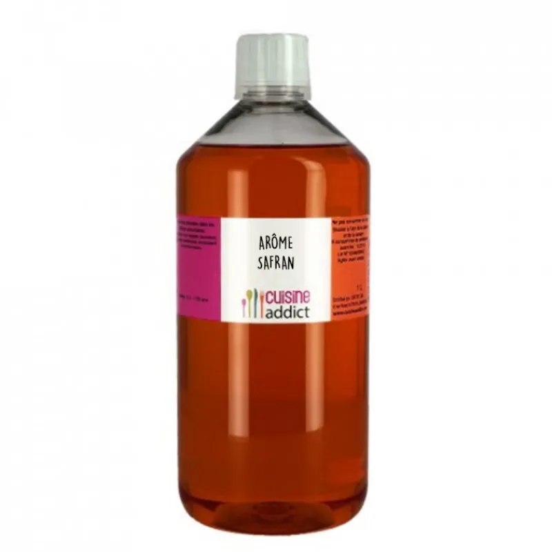 CUISINEADDICT Arômes Alimentaires|Arôme alimentaire Safran 1L