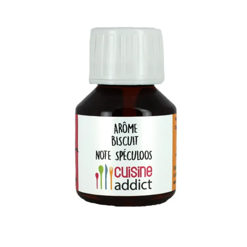 CUISINEADDICT Arômes Alimentaires|Arôme Alimentaire Speculoos 58ml