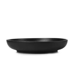 REVOL Vaisselle|Assiette Creuse Porcelaine Noire 23 cm Adélie