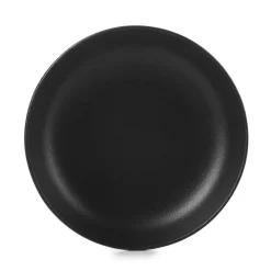 REVOL Vaisselle|Assiette Creuse Porcelaine Noire 17 cm Adélie