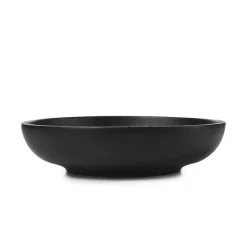 REVOL Vaisselle|Assiette Creuse Porcelaine Noire 17 cm Adélie