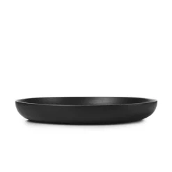 REVOL Vaisselle|Assiette Creuse Porcelaine Noire 27 cm Adélie