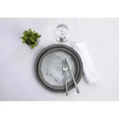 REVOL Vaisselle|Assiette en Céramique Blanc Arctique 21 cm No.W