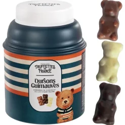 TRUFFETTES DE FRANCE Chocolats À Offrir|Assortiment Ourson Guimauve Chocolat 250 g