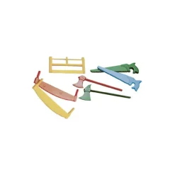 NORDIA Décoration Gâteau|Assortiment Outils Haches et Scies x100