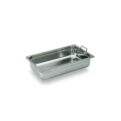 MATFER Bac Gastronorme|Bac Gastronorme|Bac Gastronorme Poignées Escamotables GN 1/1 H 10cm Bourgeat