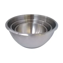 DE BUYER Culs De Poule|Bassine Demi-Sphérique Inox et Fond Silicone Ø 20 cm