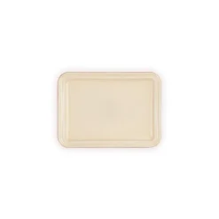 LE CREUSET Servir, Présenter|Beurrier Céramique avec Couvercle Cerise