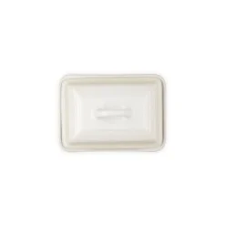 LE CREUSET Servir, Présenter|BeurrierCéramique avec Couvercle Meringue