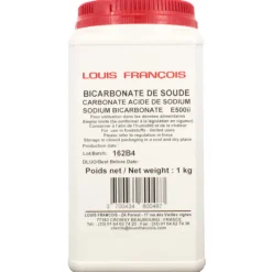 LOUIS FRANCOIS Levures|Additifs Alimentaires|Bicarbonate de Soude 1 kg Louis François