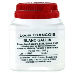 LOUIS FRANCOIS Additifs Alimentaires|Blanc d'Oeuf Séché Gallia 100 g Louis François