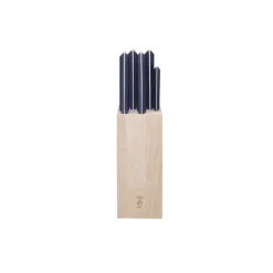 OPINEL Rangement Couteaux|Blocs Et Portes Couteaux|Bloc à Couteaux + 5 Couteaux Intempora Pain