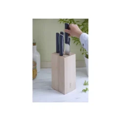 OPINEL Rangement Couteaux|Blocs Et Portes Couteaux|Bloc à Couteaux + 5 Couteaux Intempora Pain