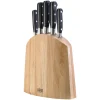 RICHARDSON Rangement Couteaux|Couteau À Pain|Bloc à Couteaux + 5 Couteaux V Sabatier