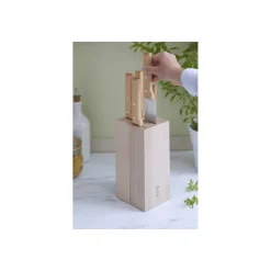 OPINEL Rangement Couteaux|Blocs Et Portes Couteaux|Bloc à Couteaux + 5 Couteaux Parallèle Viande
