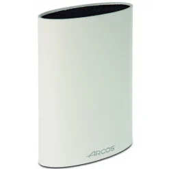 ARCOS Rangement Couteaux|Blocs Et Portes Couteaux|Bloc à Couteaux Blanc 22x16x6.5 cm
