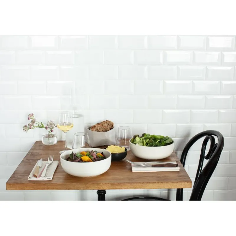 REVOL Vaisselle|Bol en Porcelaine Noir 22 cl Adélie