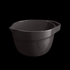 EMILE HENRY Bassines De Cuisine|Bol Pâtissier en Céramique 2,5 L Fusain