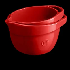 EMILE HENRY Bassines De Cuisine|Bol Pâtissier en Céramique 2,5 L Grand Cru