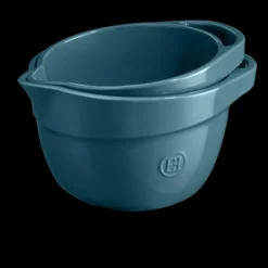EMILE HENRY Bassines De Cuisine|Bol Pâtissier en Céramique 3,5 L Feu Doux
